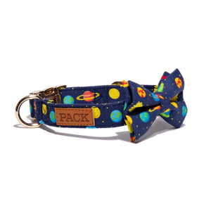 Bow Tie Collar For Dogs And Leash Set