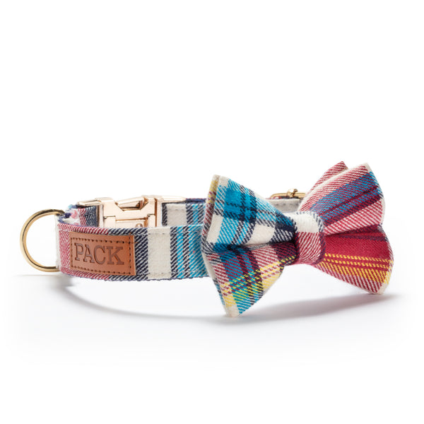 Cute & Super Safe Hardware Buckle Collar with Adorable Detachable Bows.  Beautiful Bowties Designs