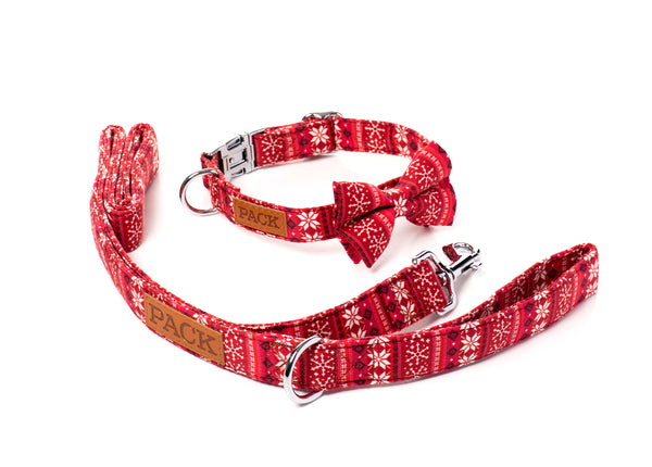 Christmas dog store collars and leashes